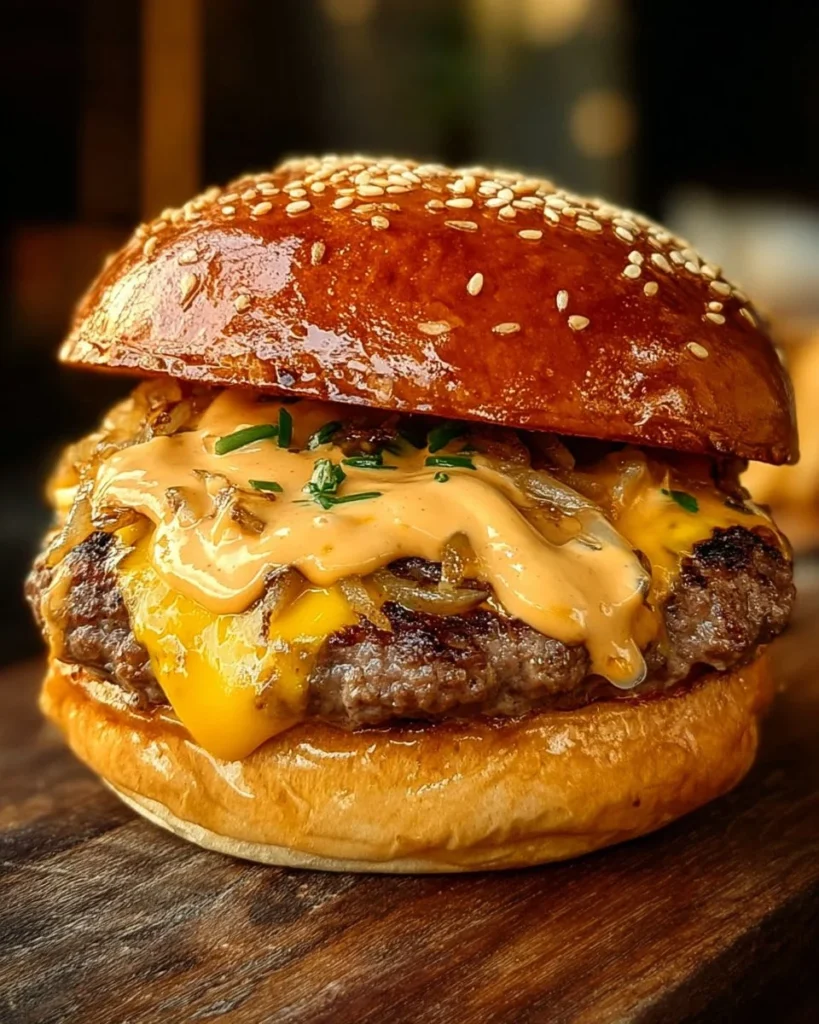 Delicious homemade smash burger sauce perfect for enhancing grilled burgers.