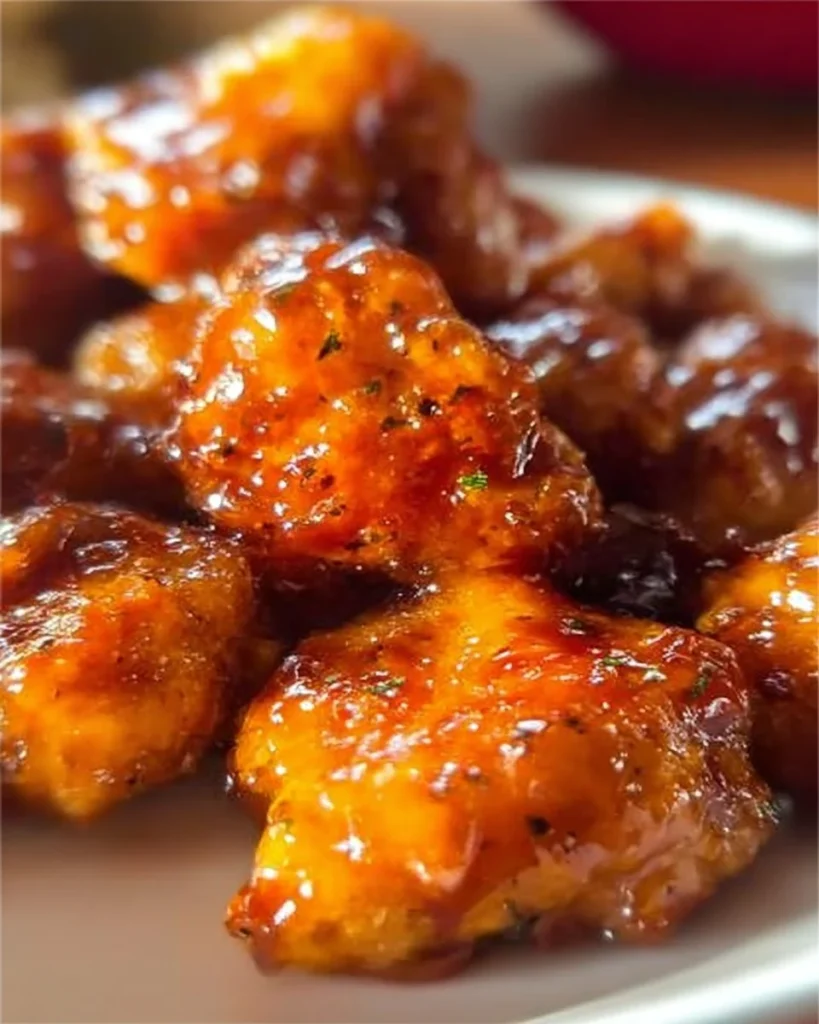 Sweet Hawaiian Crock Pot Chicken served on a plate with vibrant garnishes.