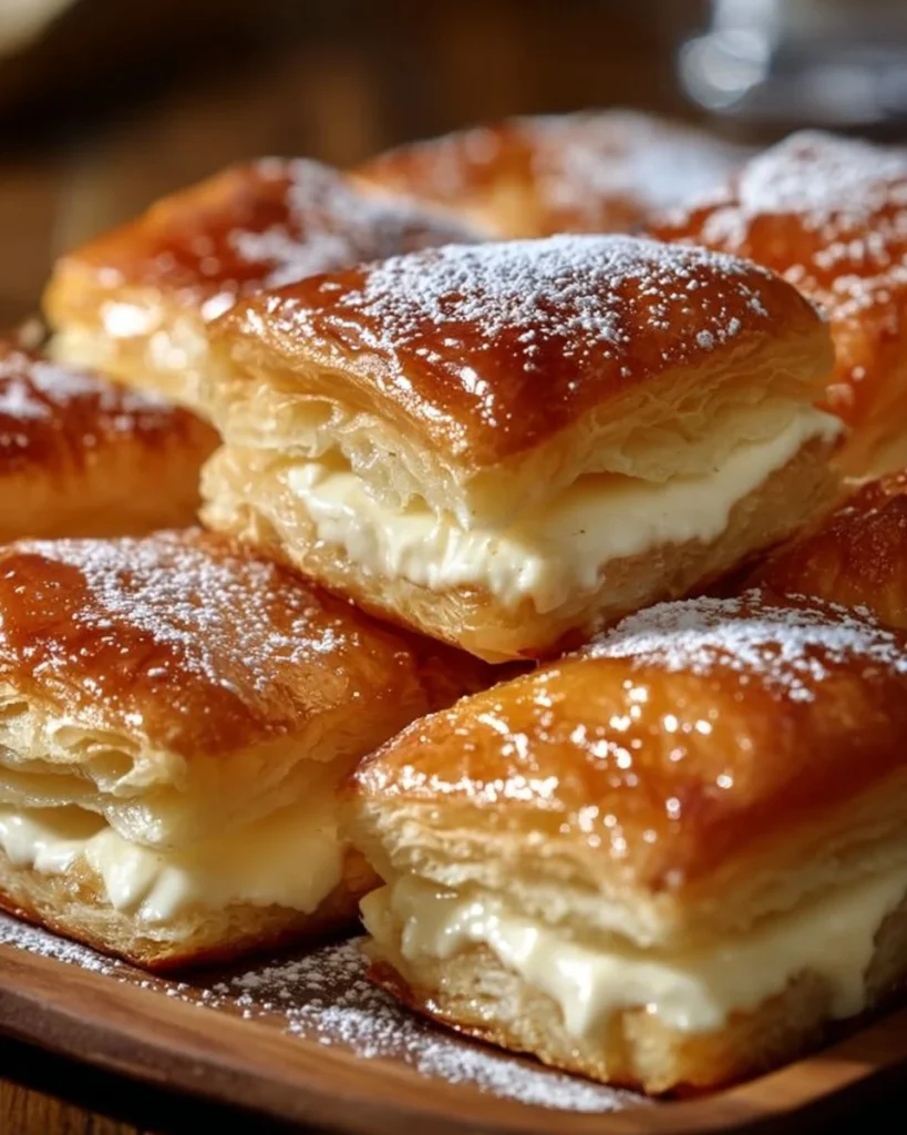 Delicious King’s Hawaiian Cheesecake Danish with creamy filling and golden-brown crust