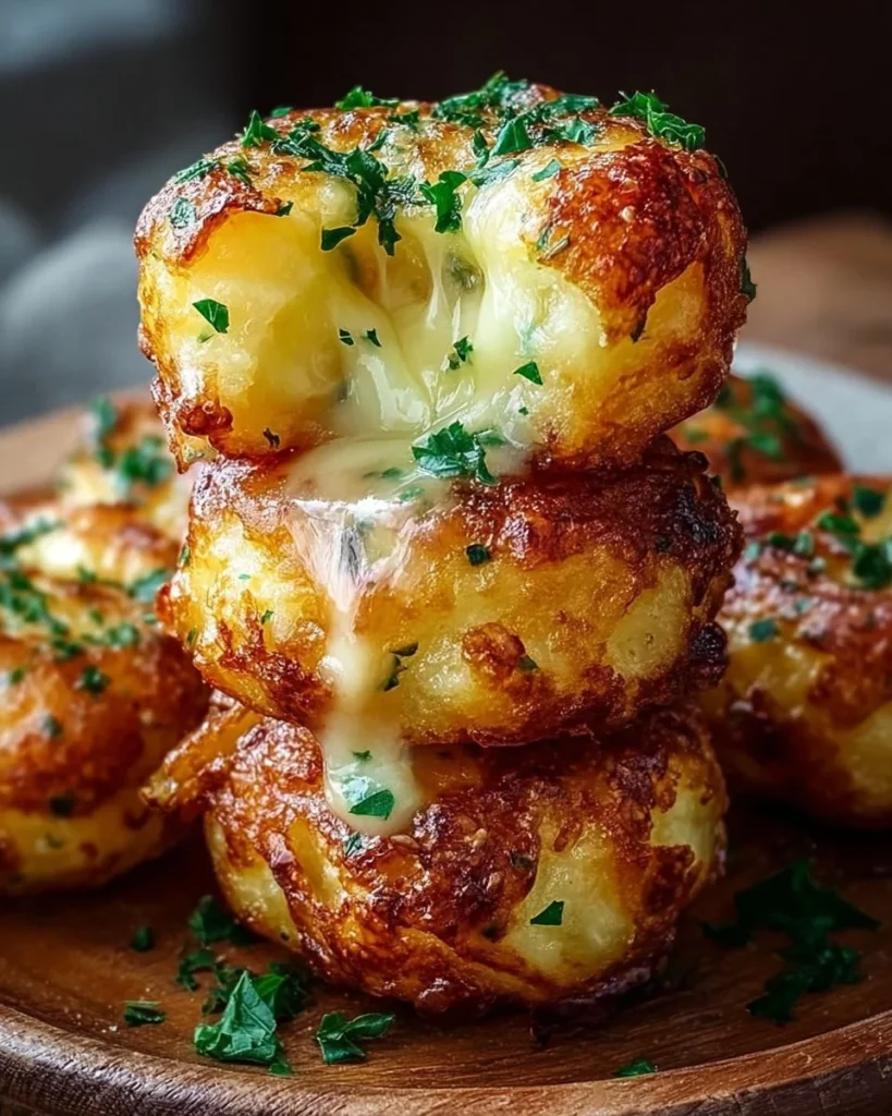 Deliciously cheesy mashed potato cheese puffs recipe for a tasty snack