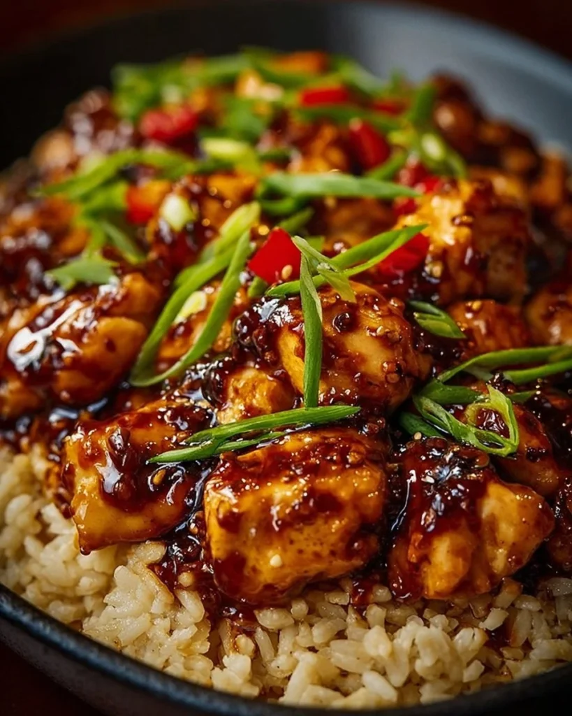 One-Pan Bold Honey BBQ Chicken Rice ready for a delicious meal